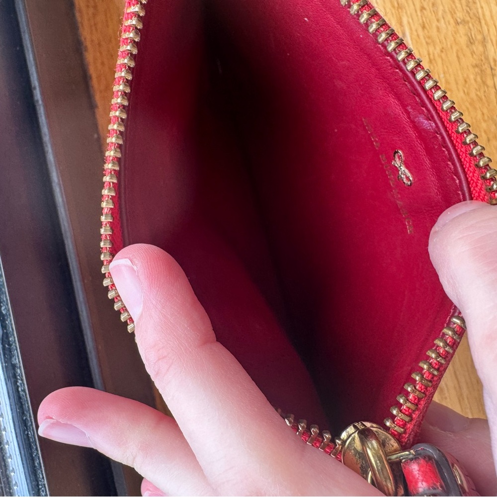 Anya Hindmarch Red Clutch with Eye Motif - Picture 4 of 4